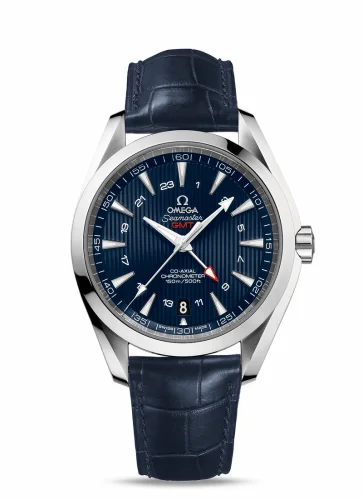 Omega Seamaster Aqua Terra 150M Co-Axial 43 GMT Stainless Steel / Blue 231.13.43.22.03.001 (23113432203001)